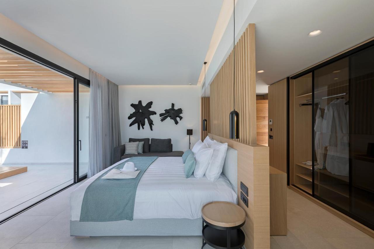 D' Andrea Lagoon All Suites - Adults Only Marmari  Bagian luar foto Deluxe Pool Suite