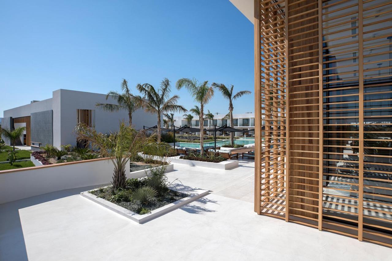 D' Andrea Lagoon All Suites - Adults Only Marmari  Bagian luar foto The hotel's pool area