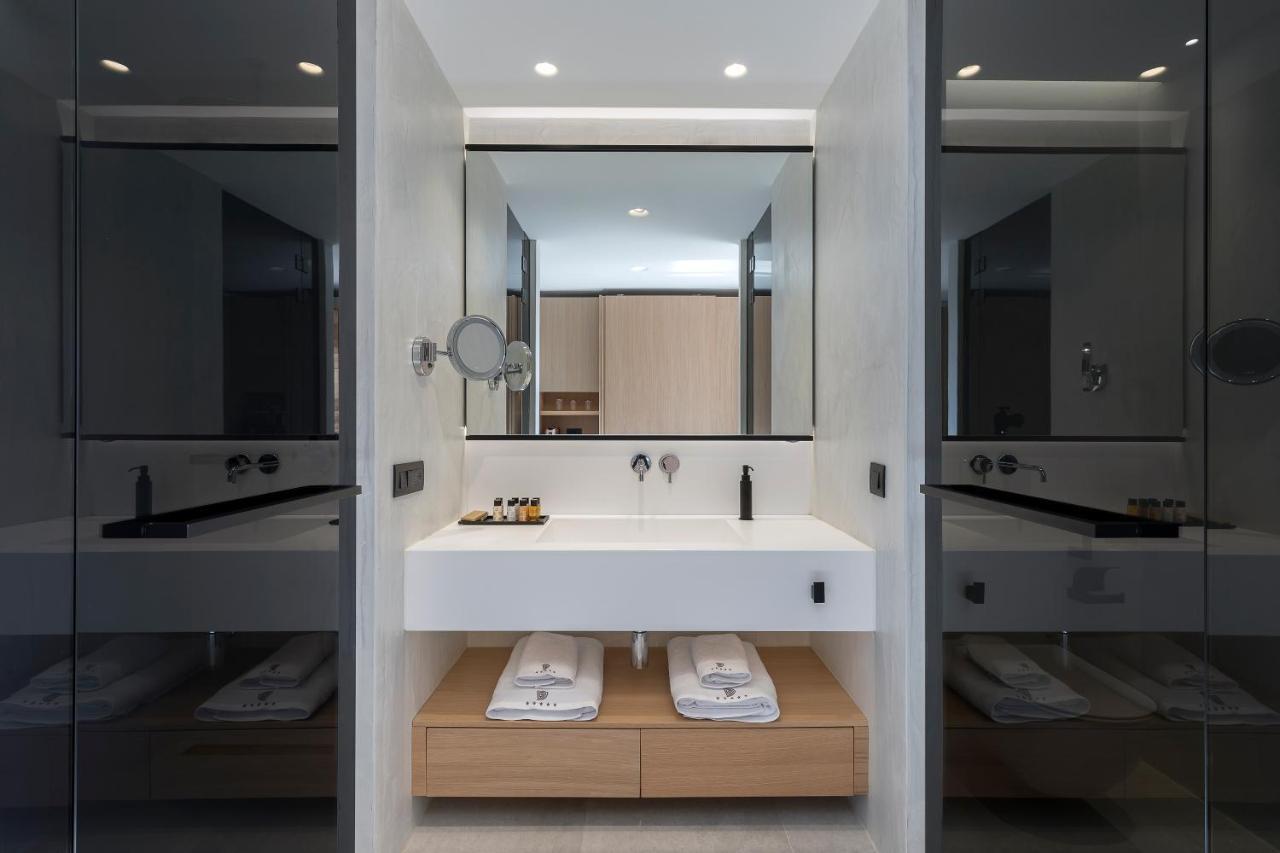 D' Andrea Lagoon All Suites - Adults Only Marmari  Bagian luar foto Bathroom