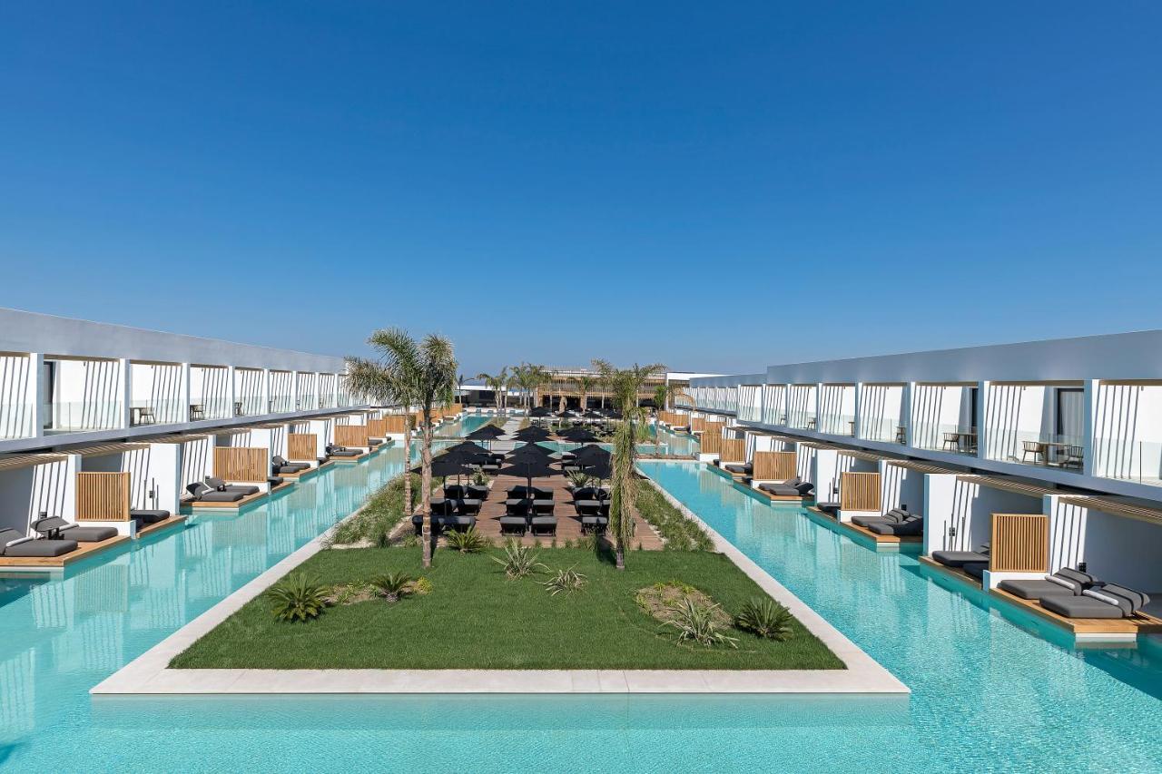 D' Andrea Lagoon All Suites - Adults Only Marmari  Bagian luar foto The hotel's swimming pool